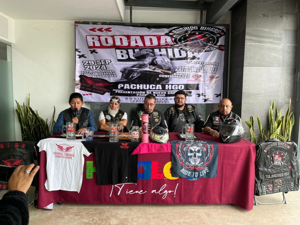 Rodada Bushida 2024, Ajacuba: Una aventura en moto por una causa solidaria