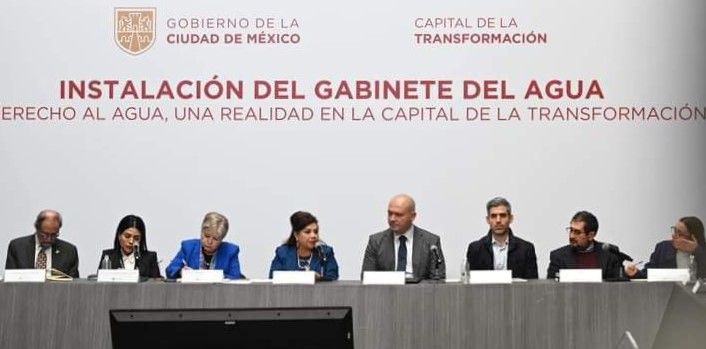 Hidalgo participa en la instalación del Gabinete del Agua