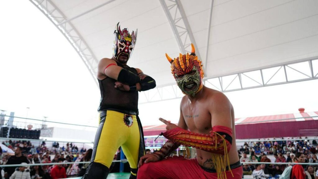 Lucha libre en la Feria de San Francisco Pachuca Hidalgo 2024