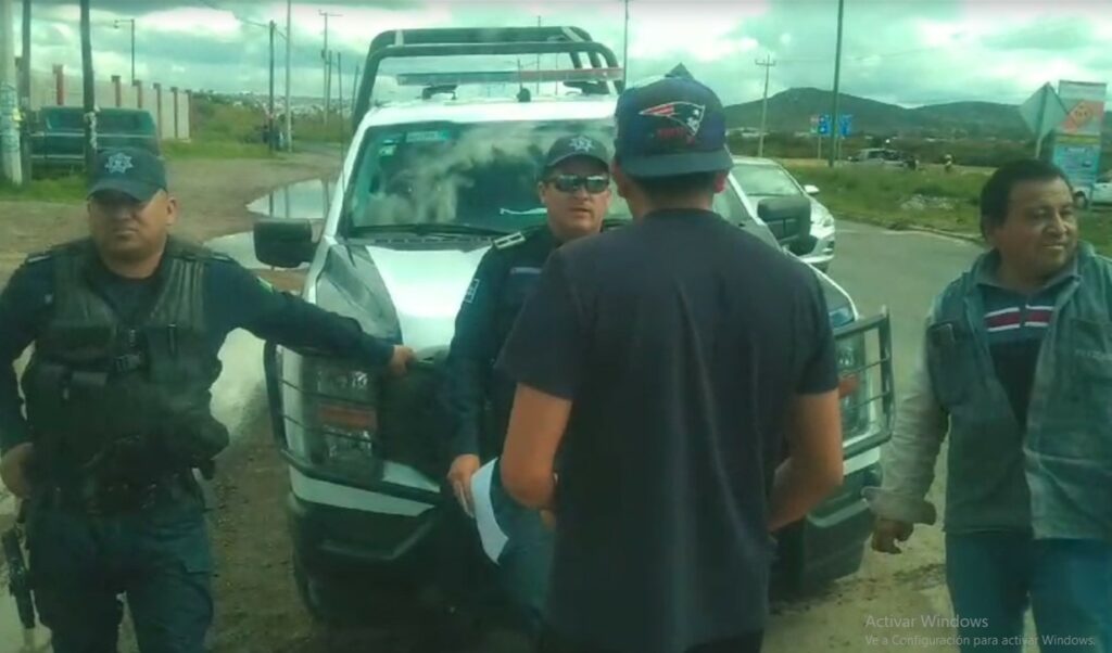 Policías Estatales pusieron en riesgo a estudiantes