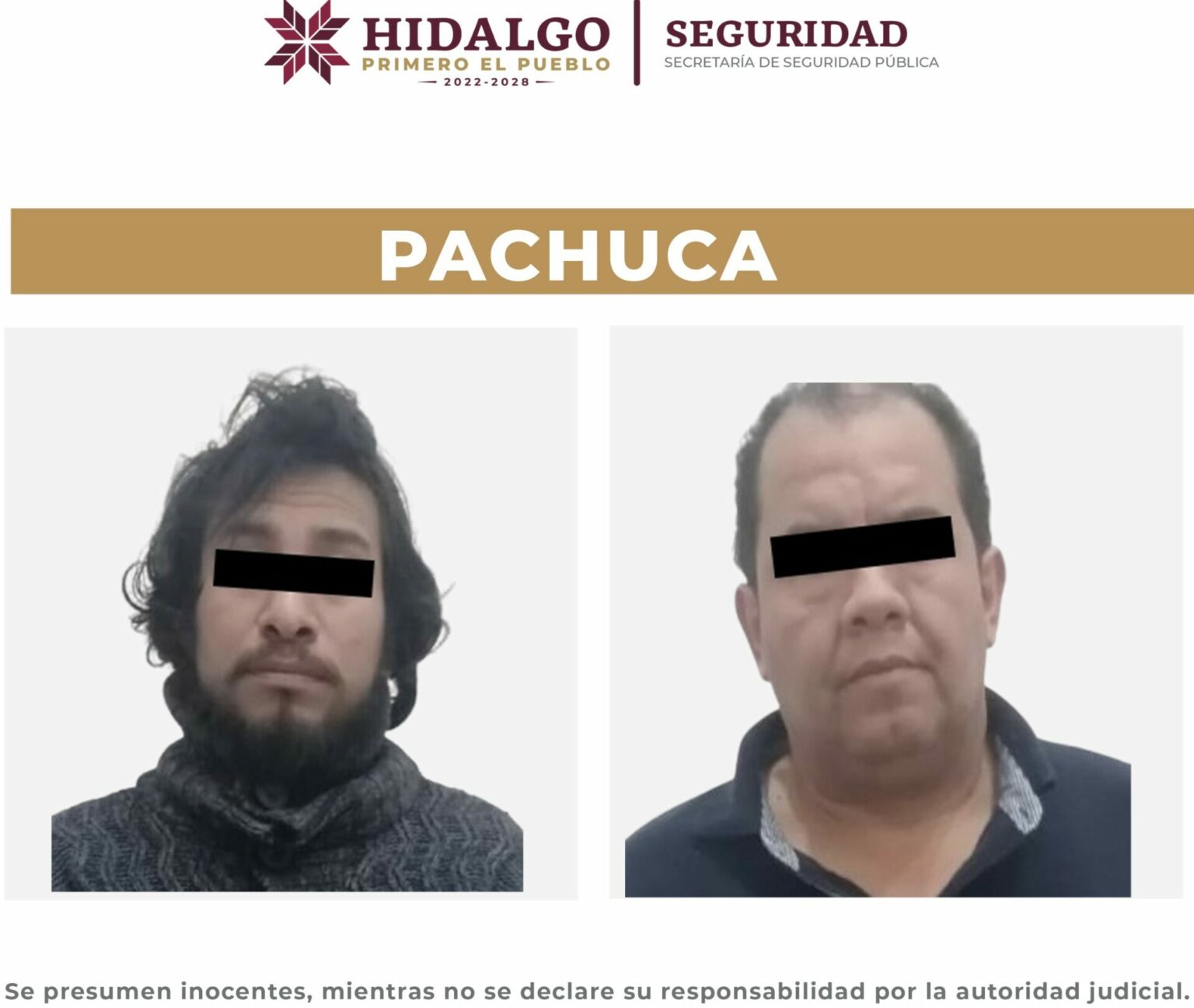 Dos agresores sexuales capturados en flagrancia