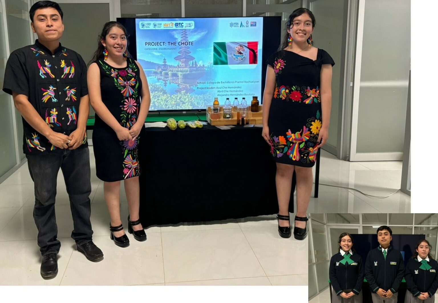 Estudiantes de Hidalgo ganaron concurso internacional de ciencias