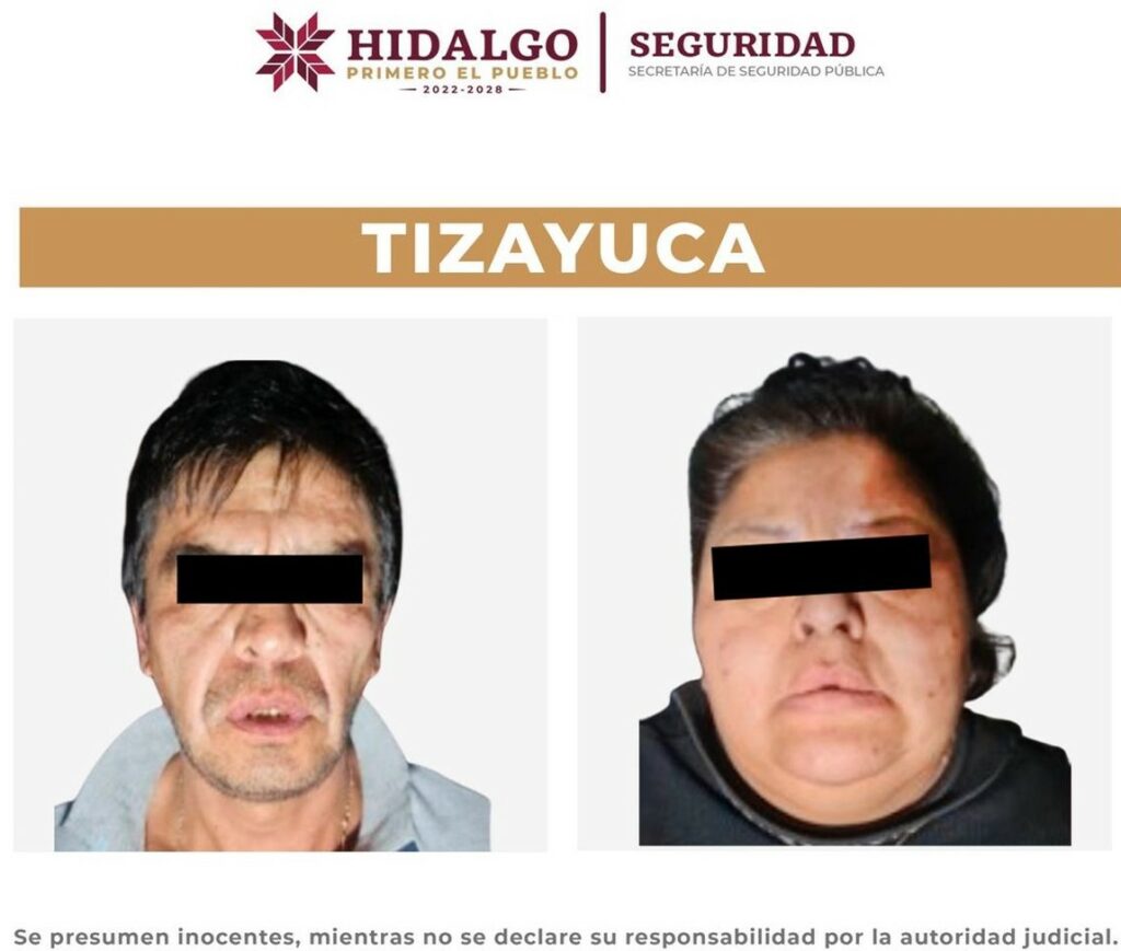 Detienen a pareja por narcomenudeo en Tizayuca