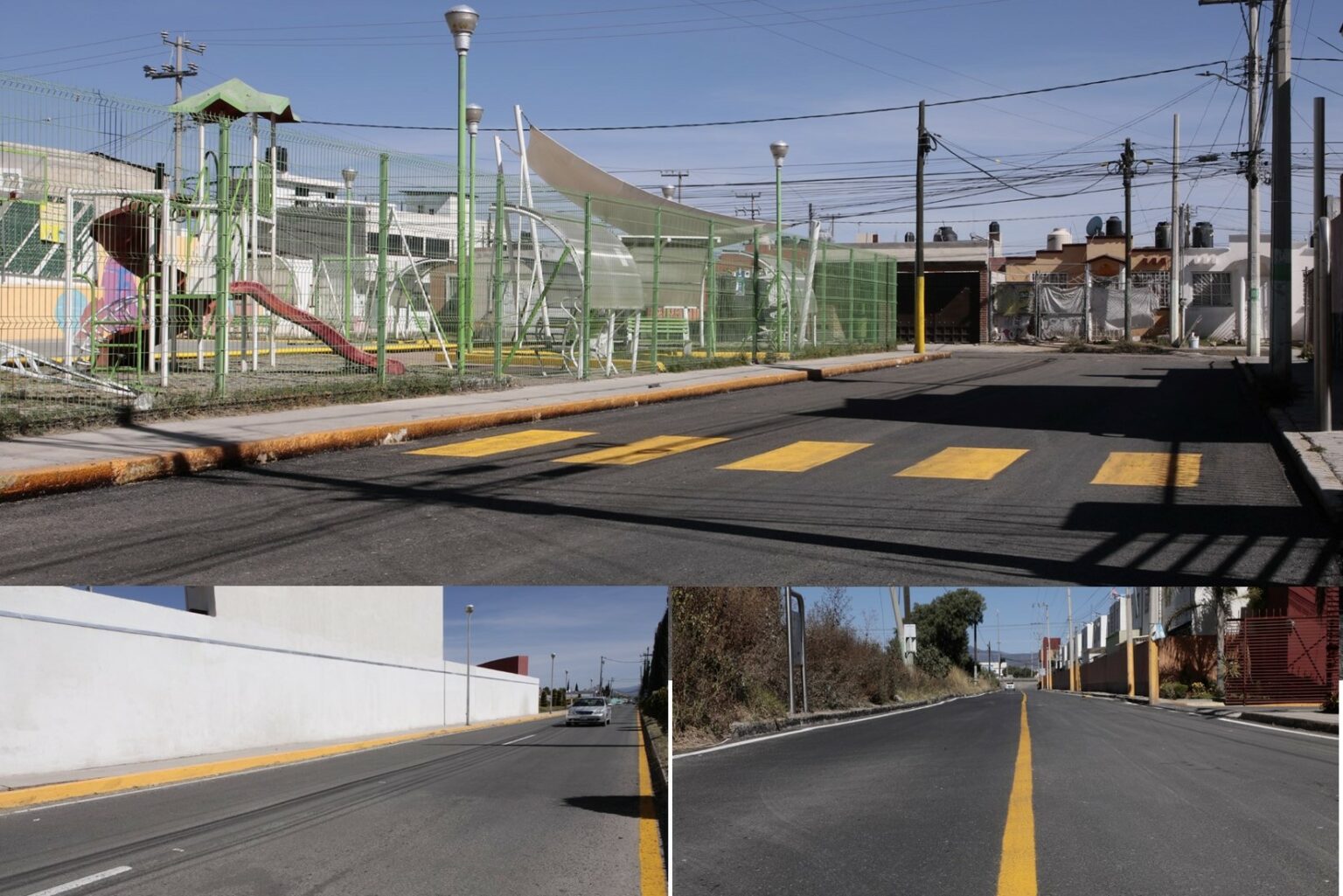 Rehabilitan vialidades por gestión del Despacho del Gobernador