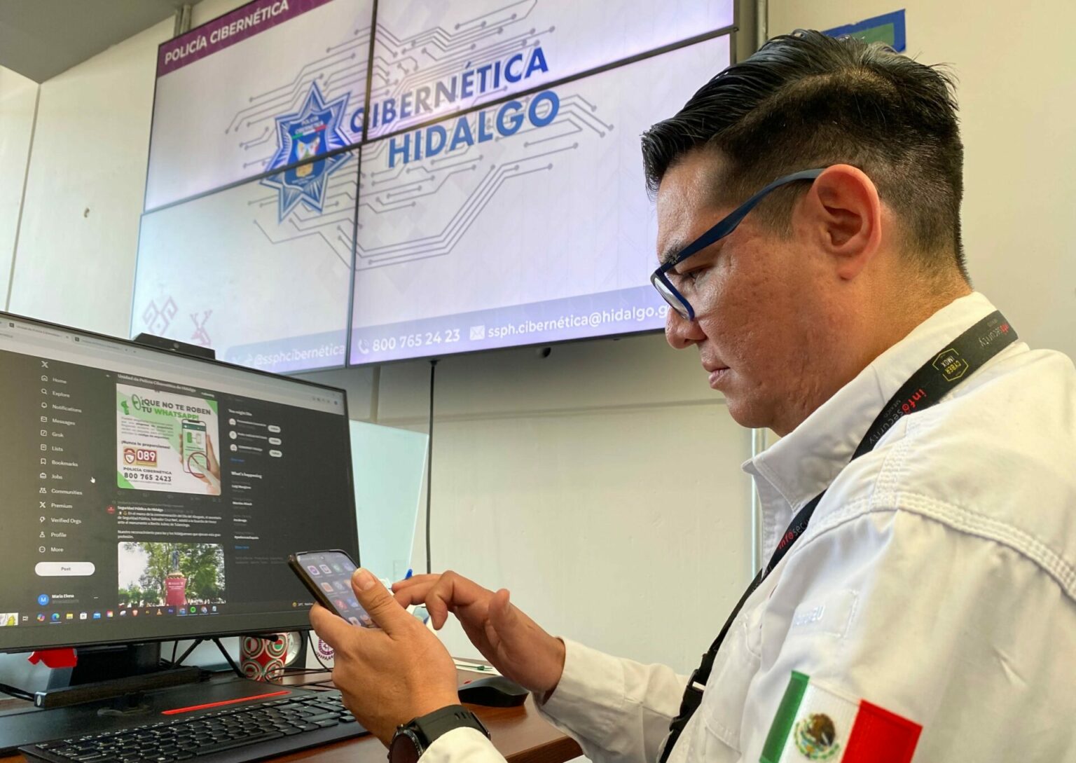 SSPH busca reducir delitos cibernéticos