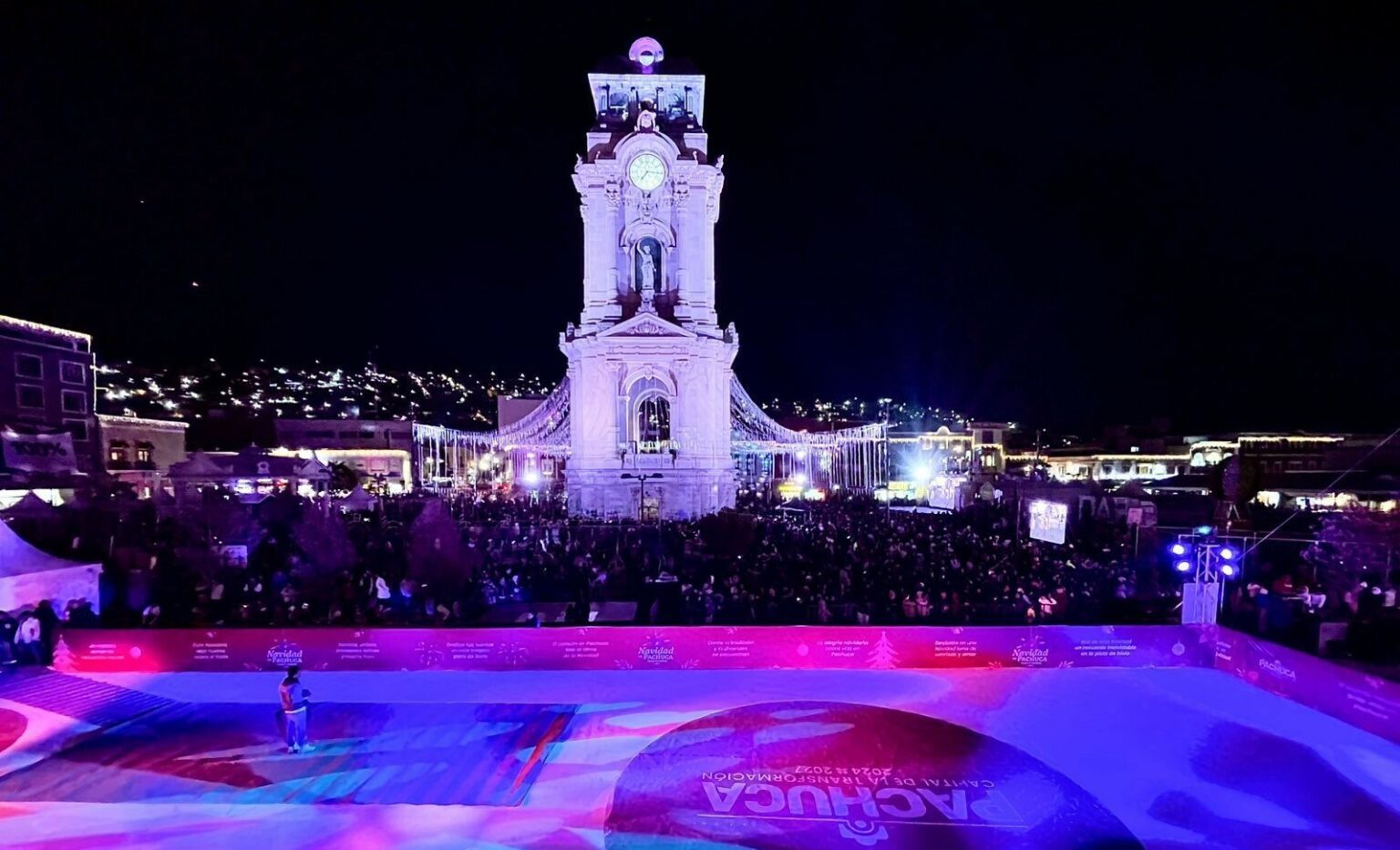 La magia de la navidad llegó a Pachuca