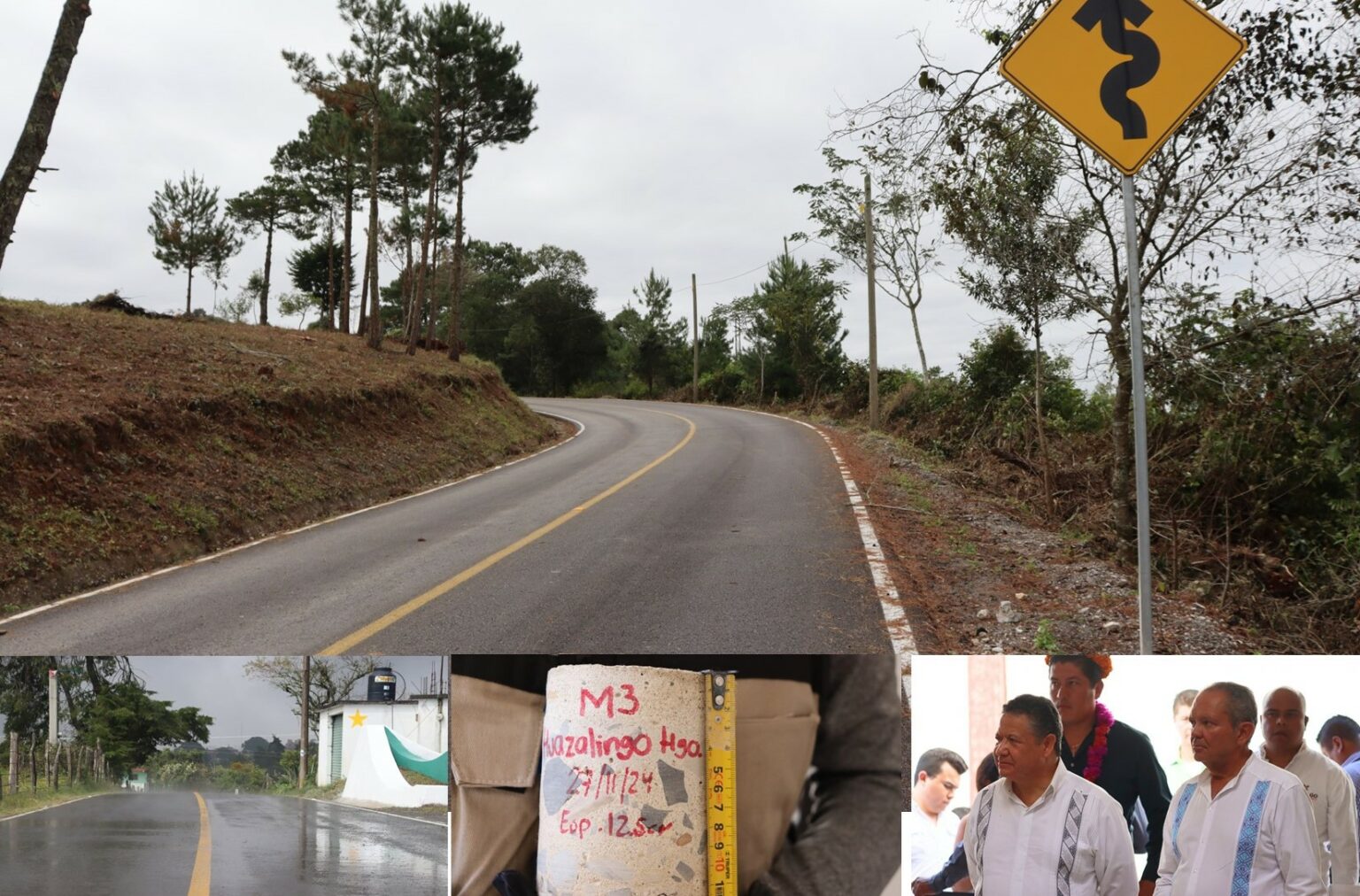 800 millones en infraestructura para la Sierra y Huasteca hidalguenses