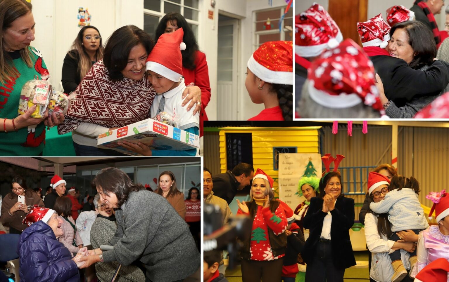 DIF Hidalgo llevó Navidad a los Centros de Asistencia Social