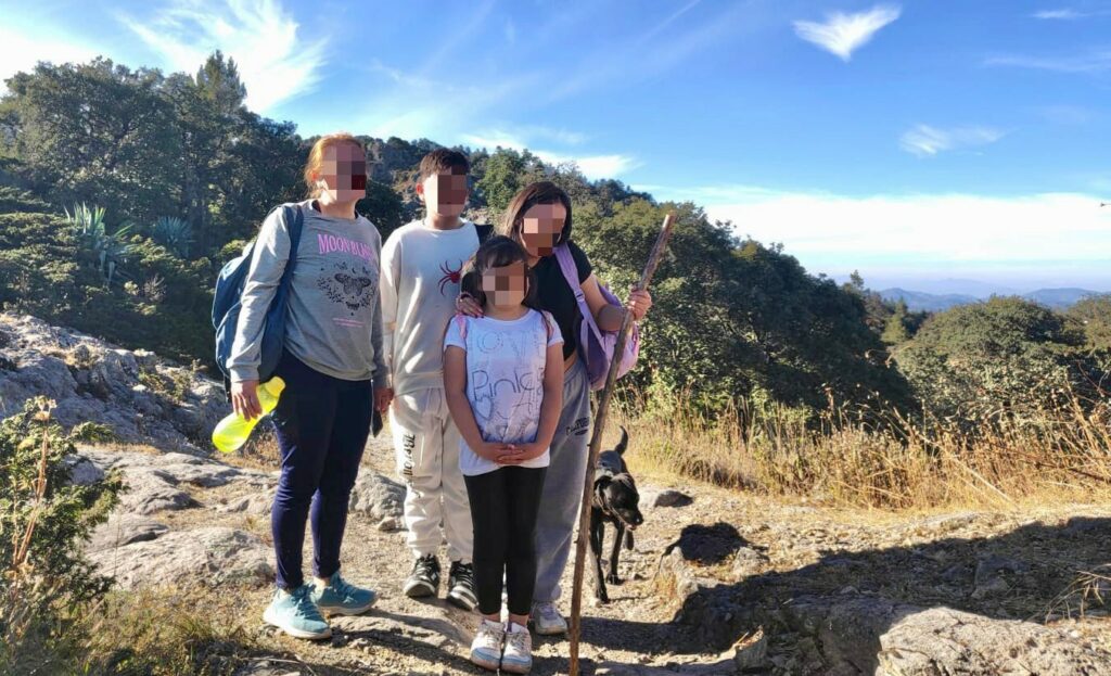 Policía Turística localiza a familia extraviada en Mineral del Chico