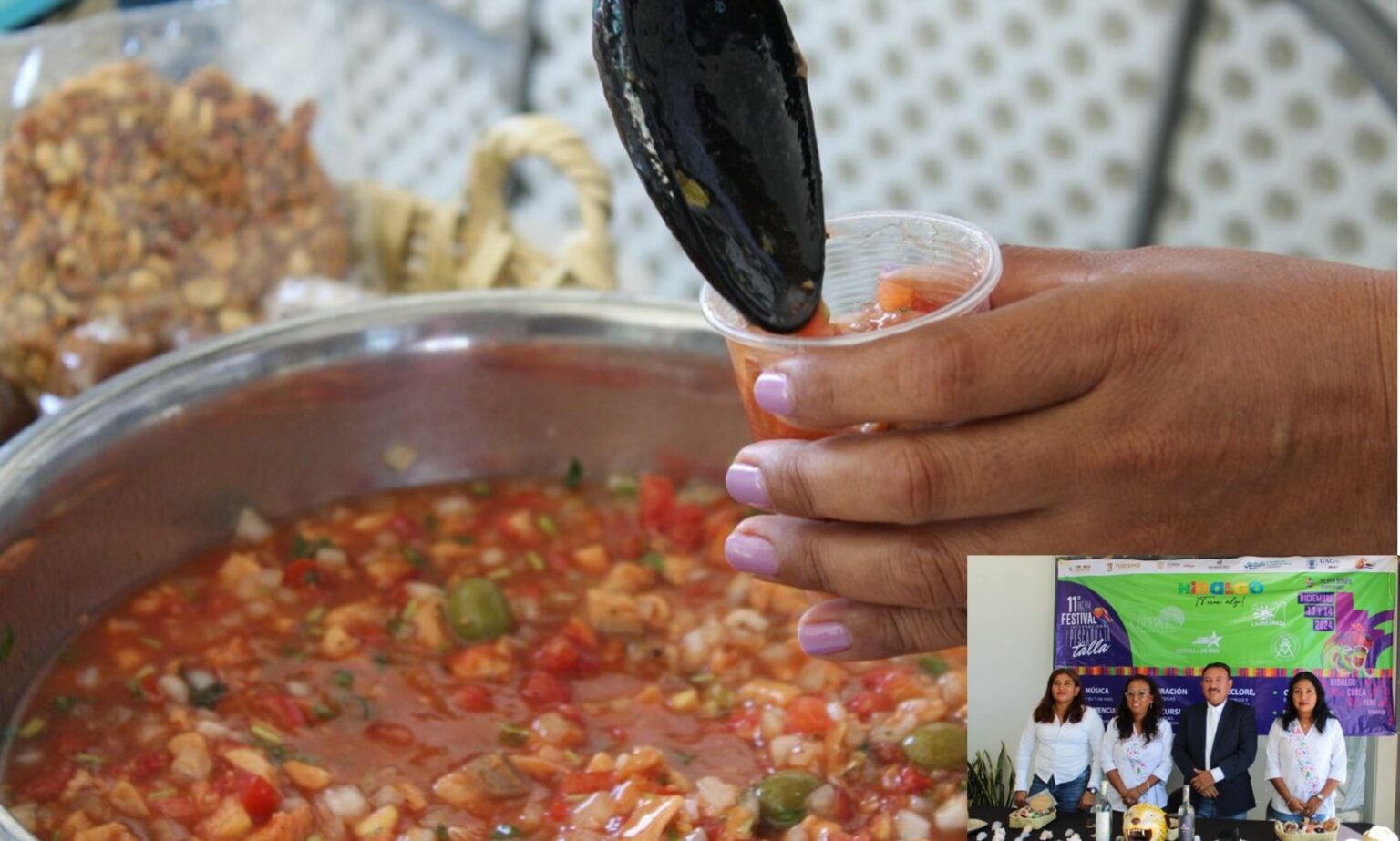 Hidalgo, invitado de honor en el Festival Internacional del Pescado a la Talla 2024