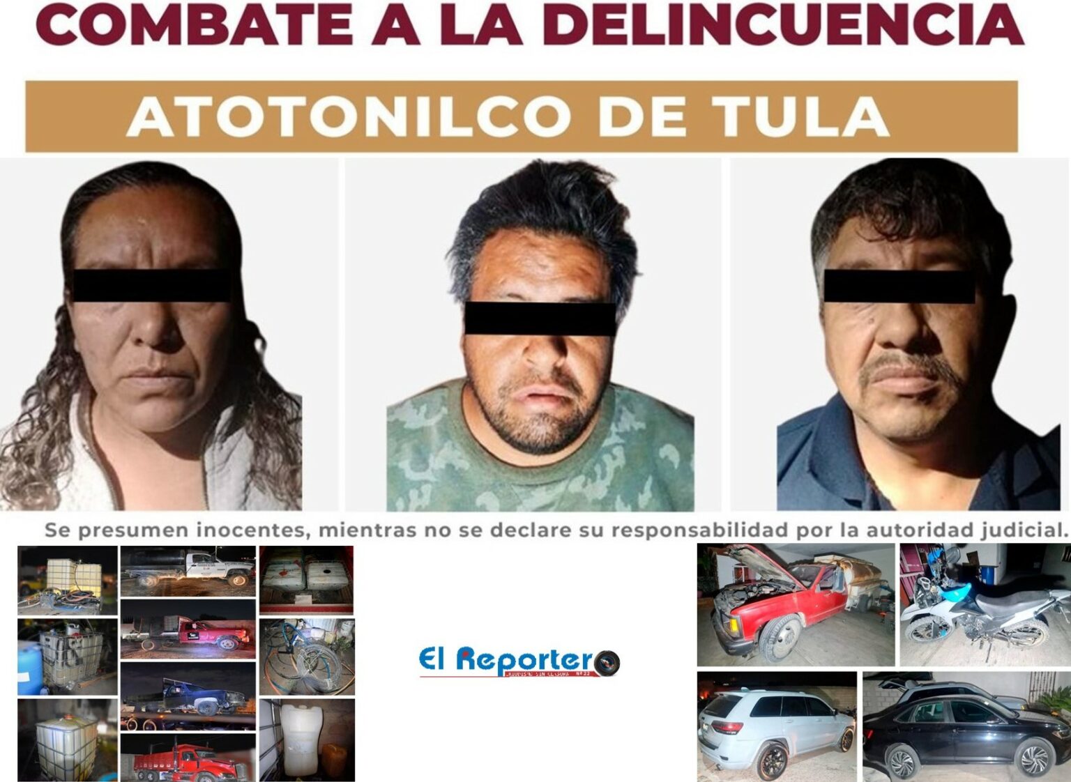 SSPH captura a una líder “huachicolera”