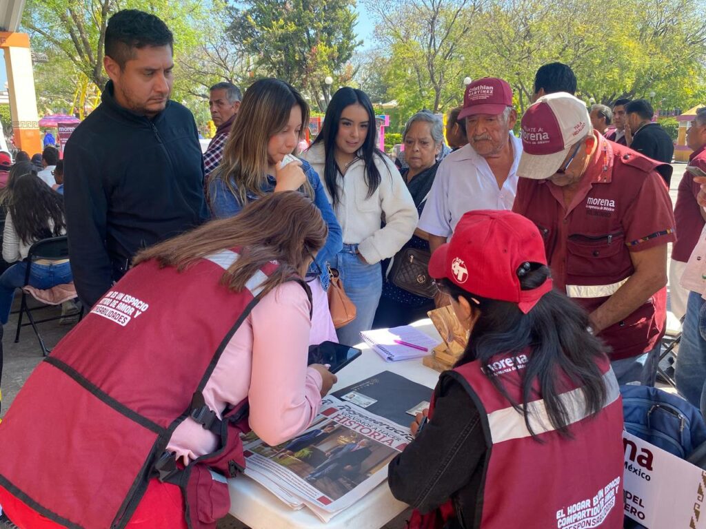 Morena avanza en los trabajos de afiliación en Hidalgo