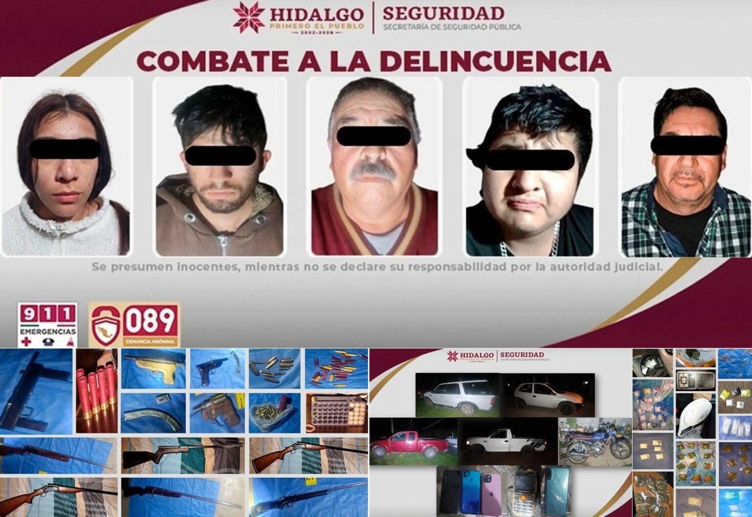 Operativos para desmantelar centros de distribución de droga