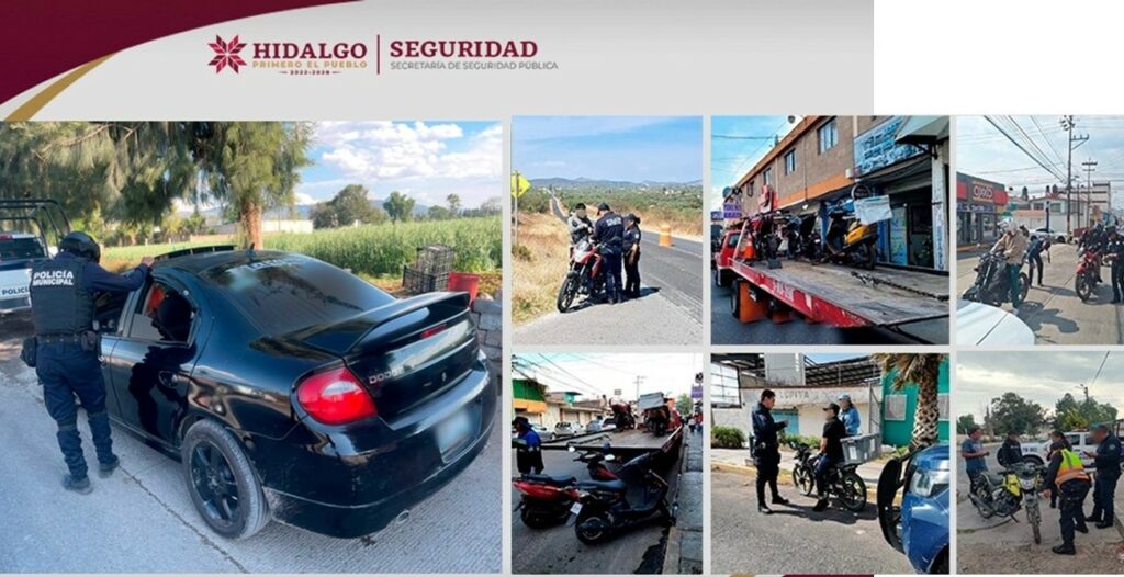 Operativo coordinado para detectar vehículos irregulares