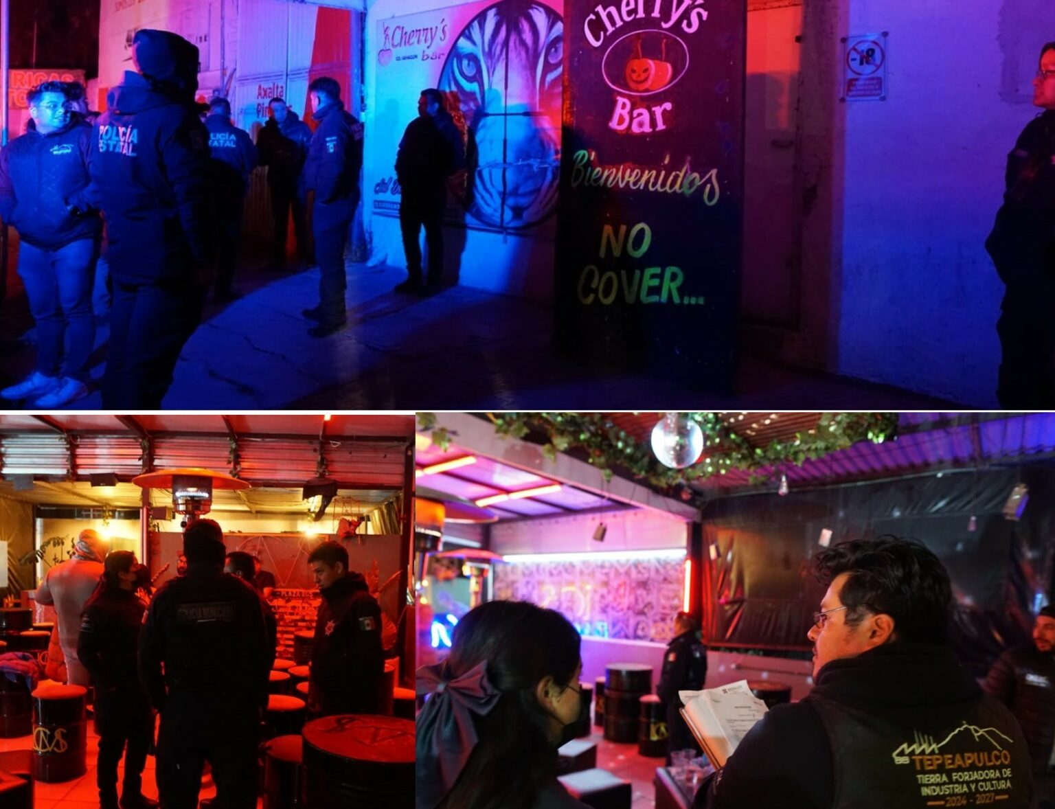 Operativos en bares y centros nocturnos para garantizar seguridad