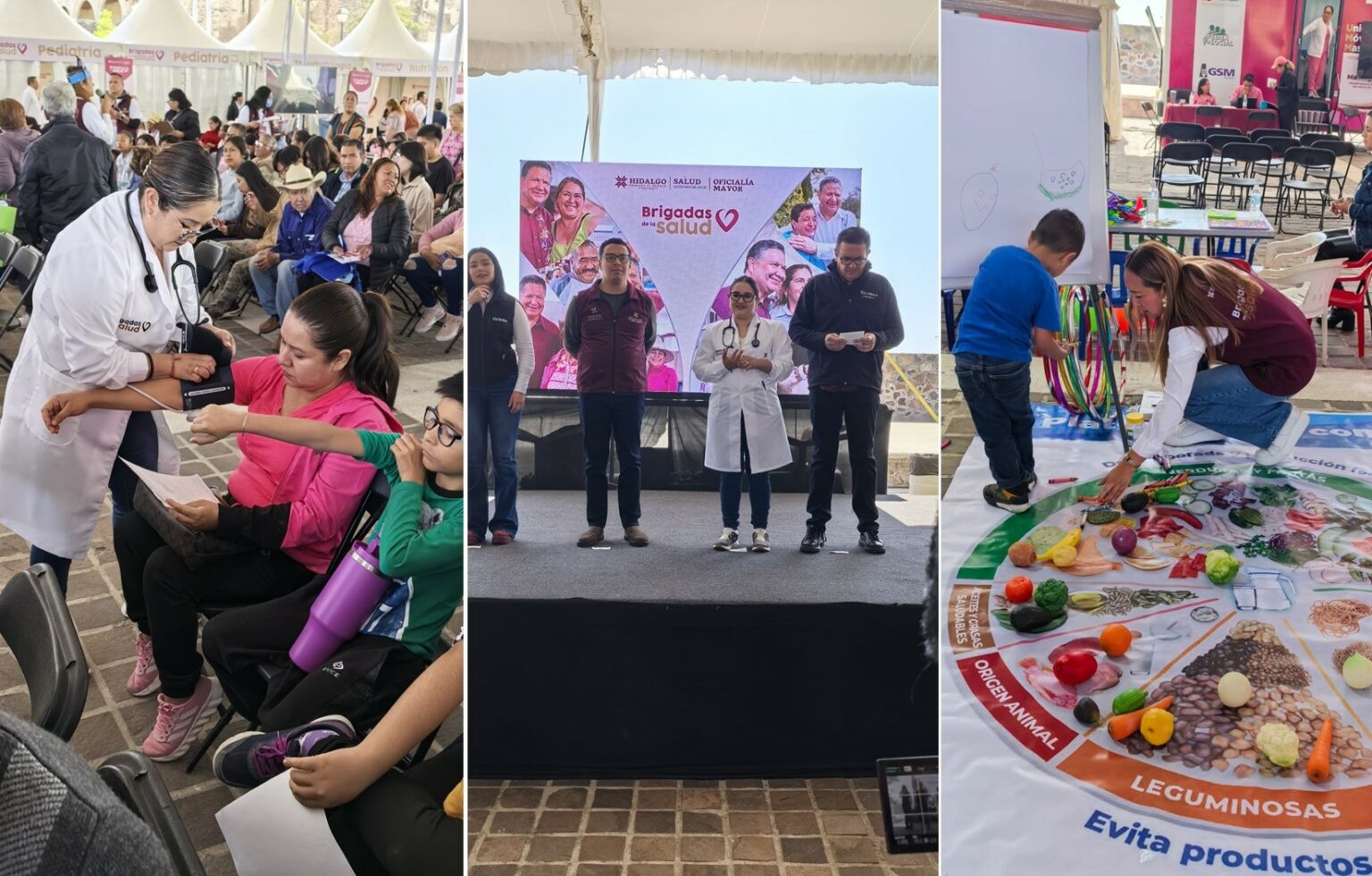 Brigadas de Salud llevaron atención médica gratuita a más de mil personas