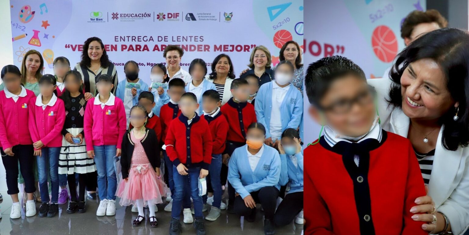 Entrega de lentes graduados del Programa “Ver Bien para Aprender Mejor”
