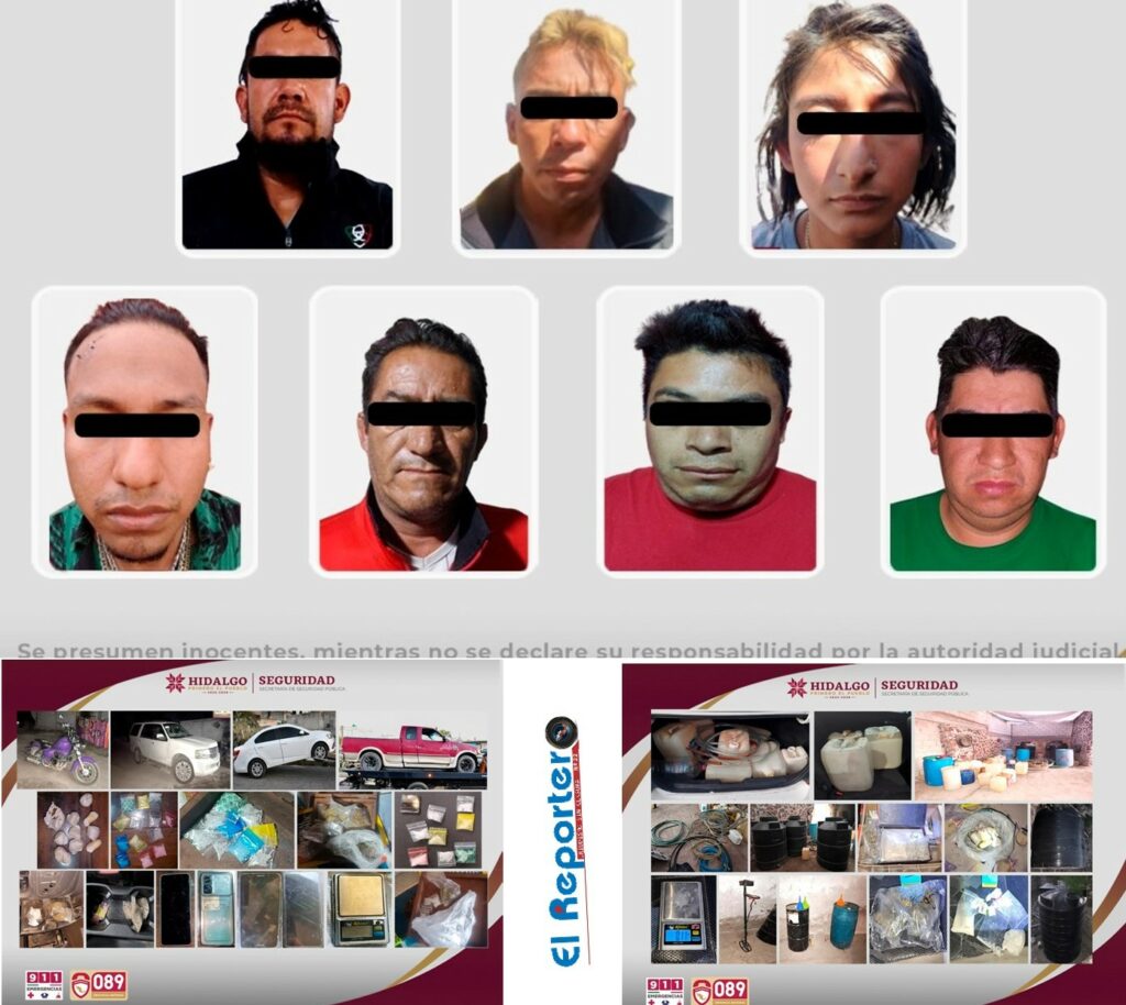 SSPH desmantela centros de distribución de droga y venta de hidrocarburo