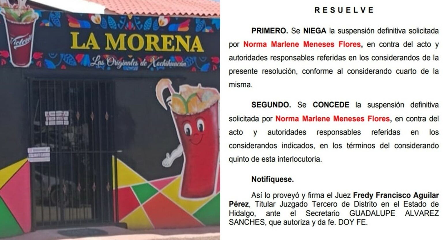 Alcalde ignorante desacata sentencia de Juzgado de Distrito