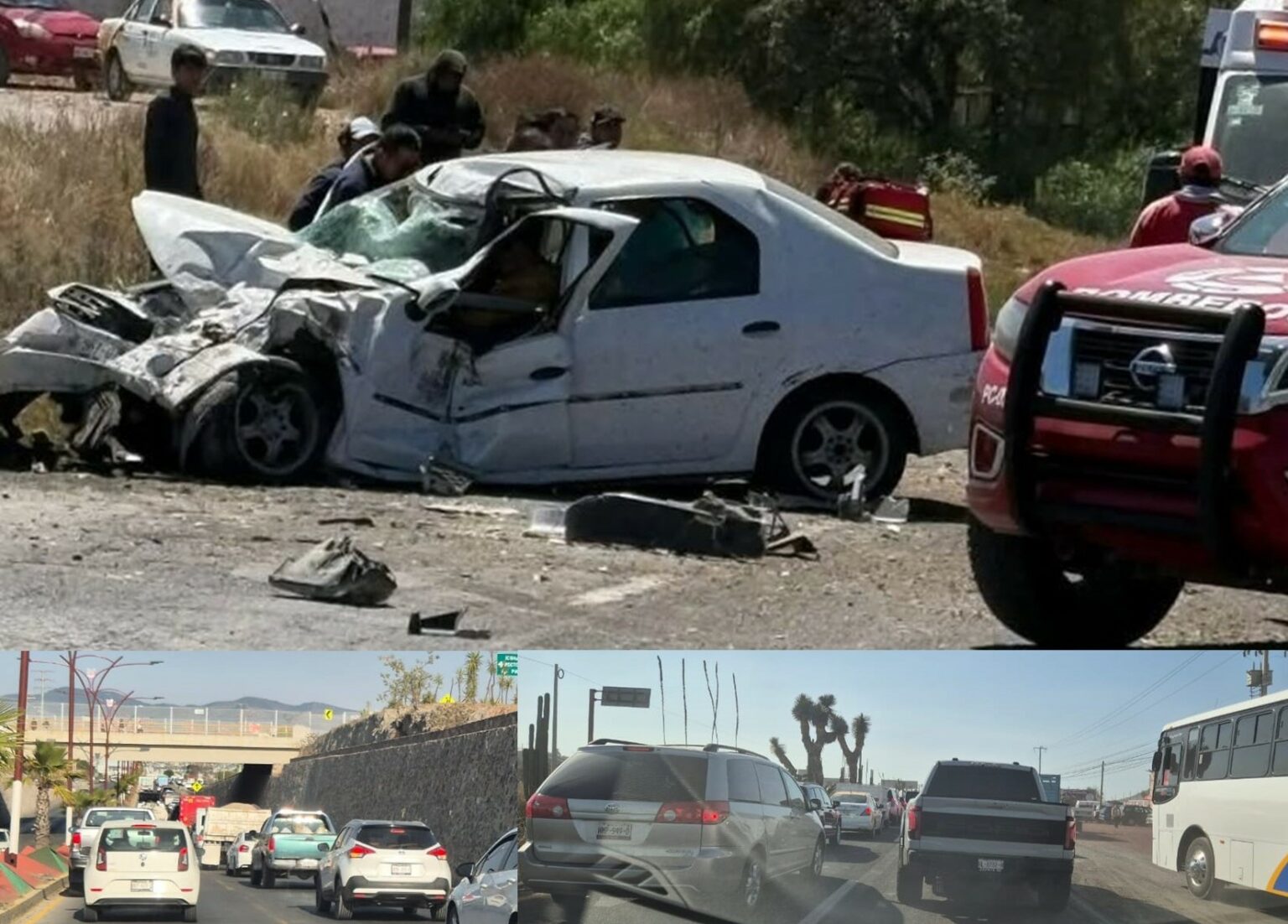 Trailero causó choque con saldo de dos occis0s