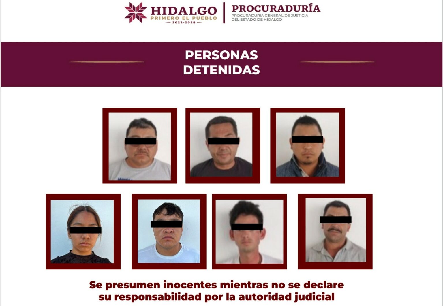 Fueron detenidas siete personas con armas de fuego, animales exóticos y droga