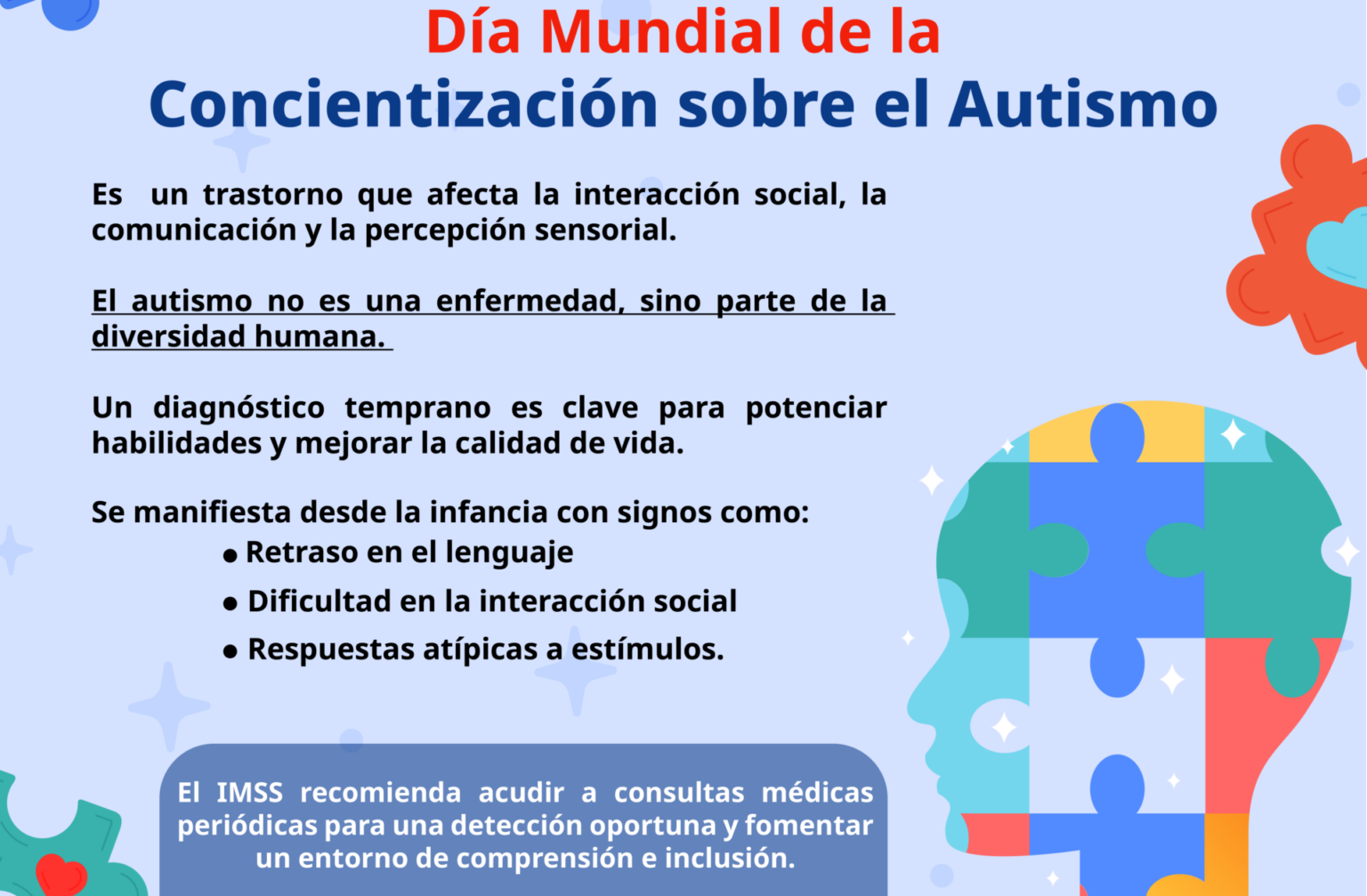 Urge sensibilizar acerca del Trastorno del Espectro Autista