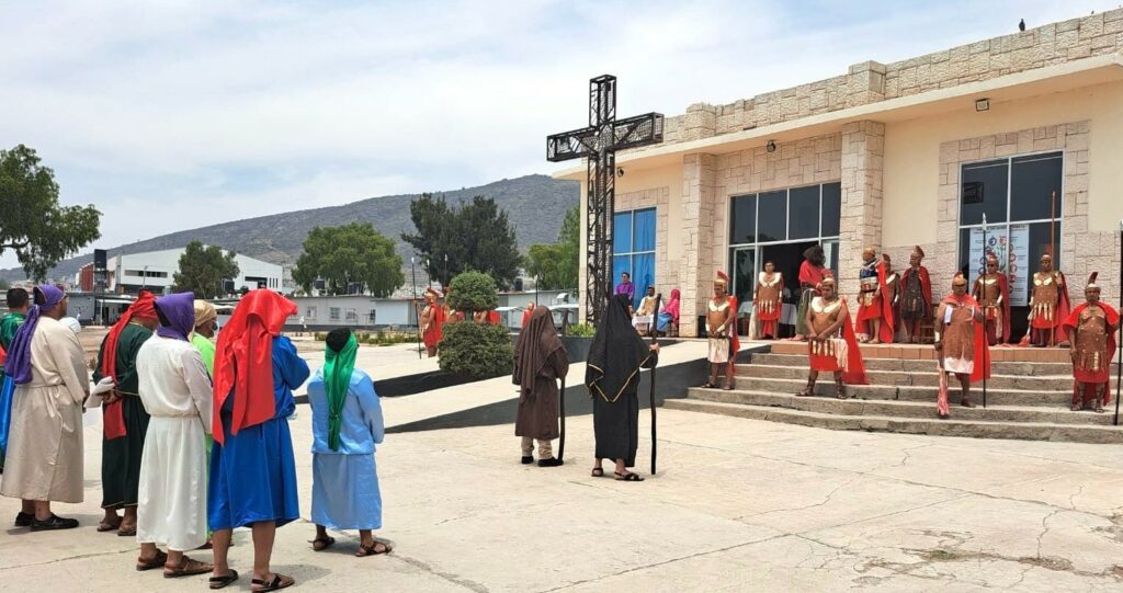 Conmemoran Viernes Santo en Ceresos de Hidalgo