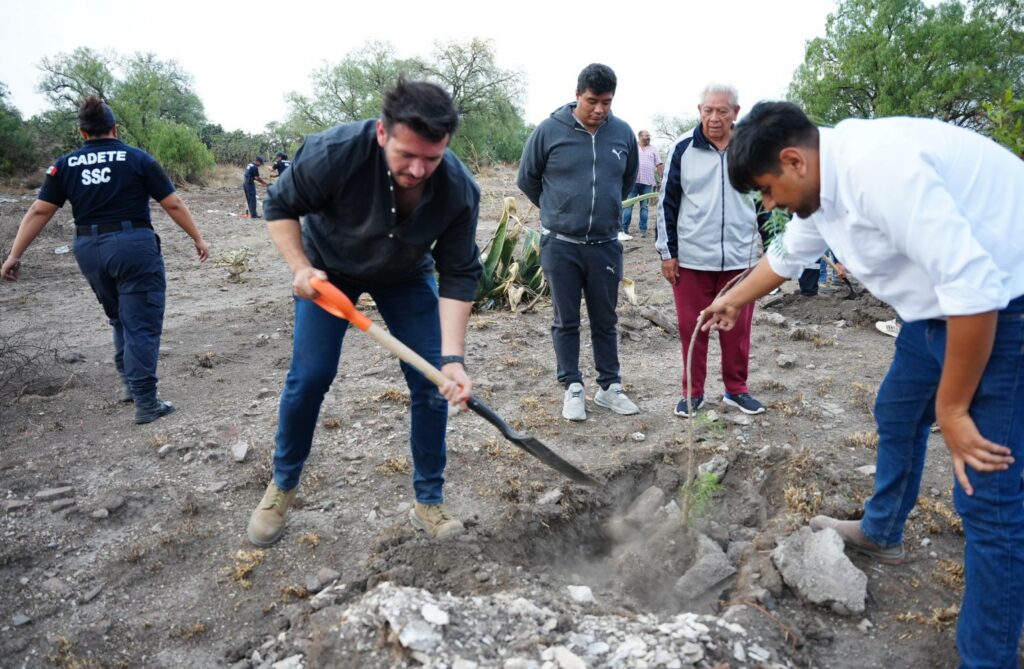 Jornada de reforestación en Tizayuca