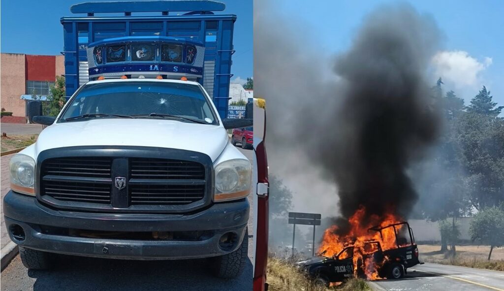 Huachicoleros agredieron a Seguridad Municipal