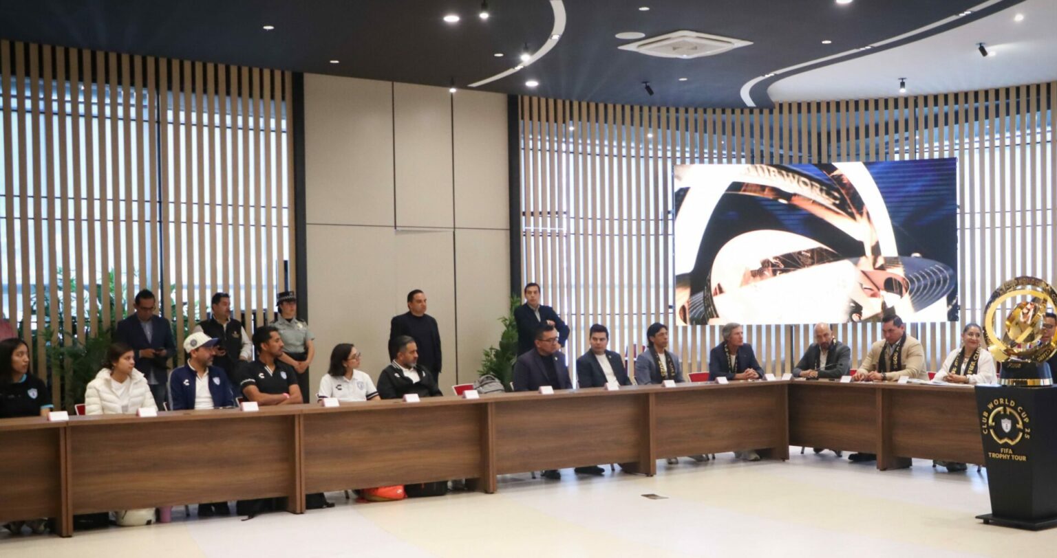 Presentan en Pachuca Copa del Mundial de Clubes 2025
