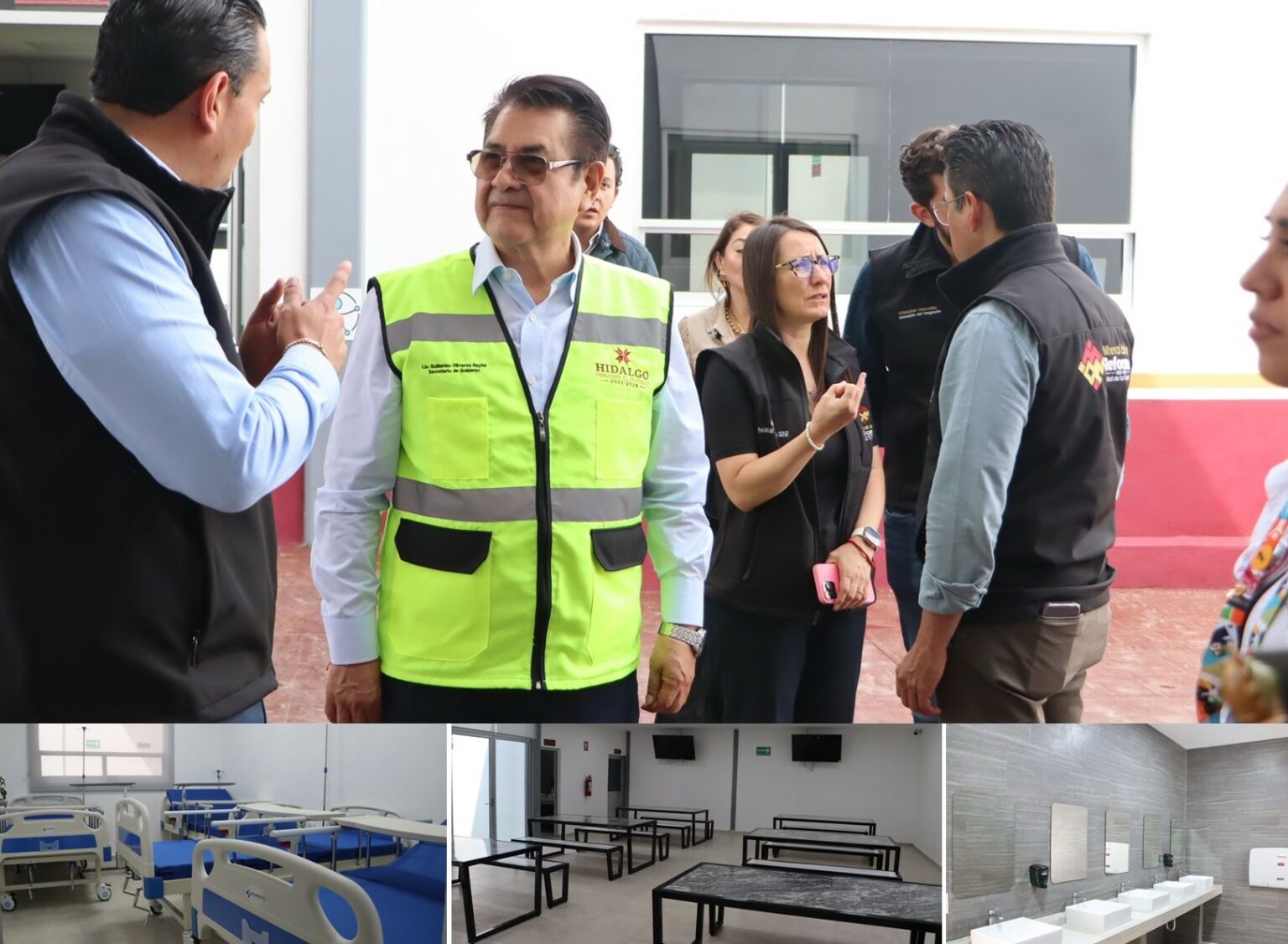 Autoridades supervisan instalaciones de albergues para garantizar condiciones óptimas