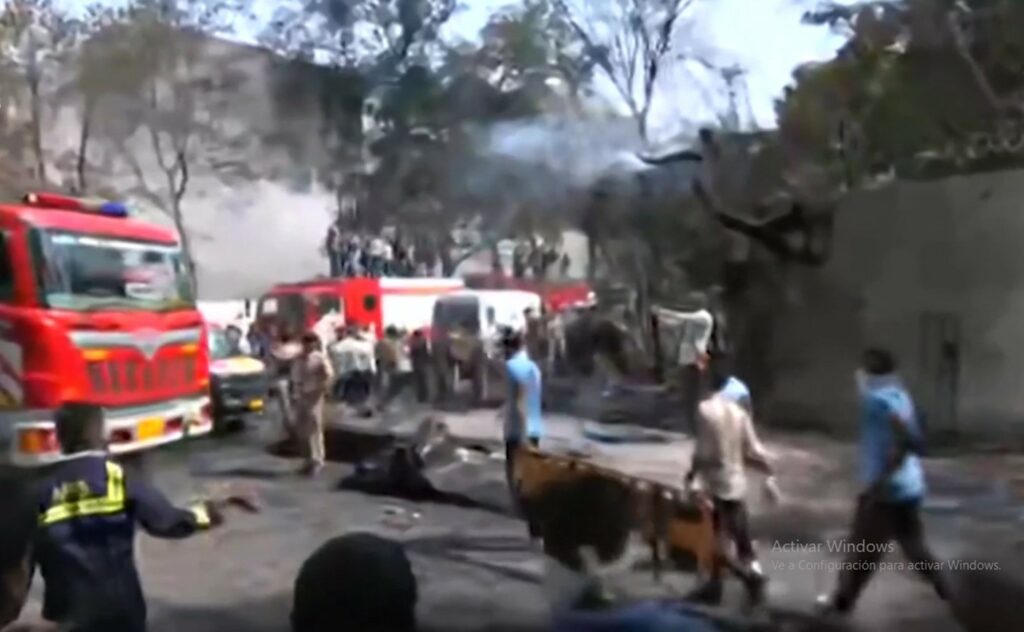 Tragedia: avión se estrelló al despegar