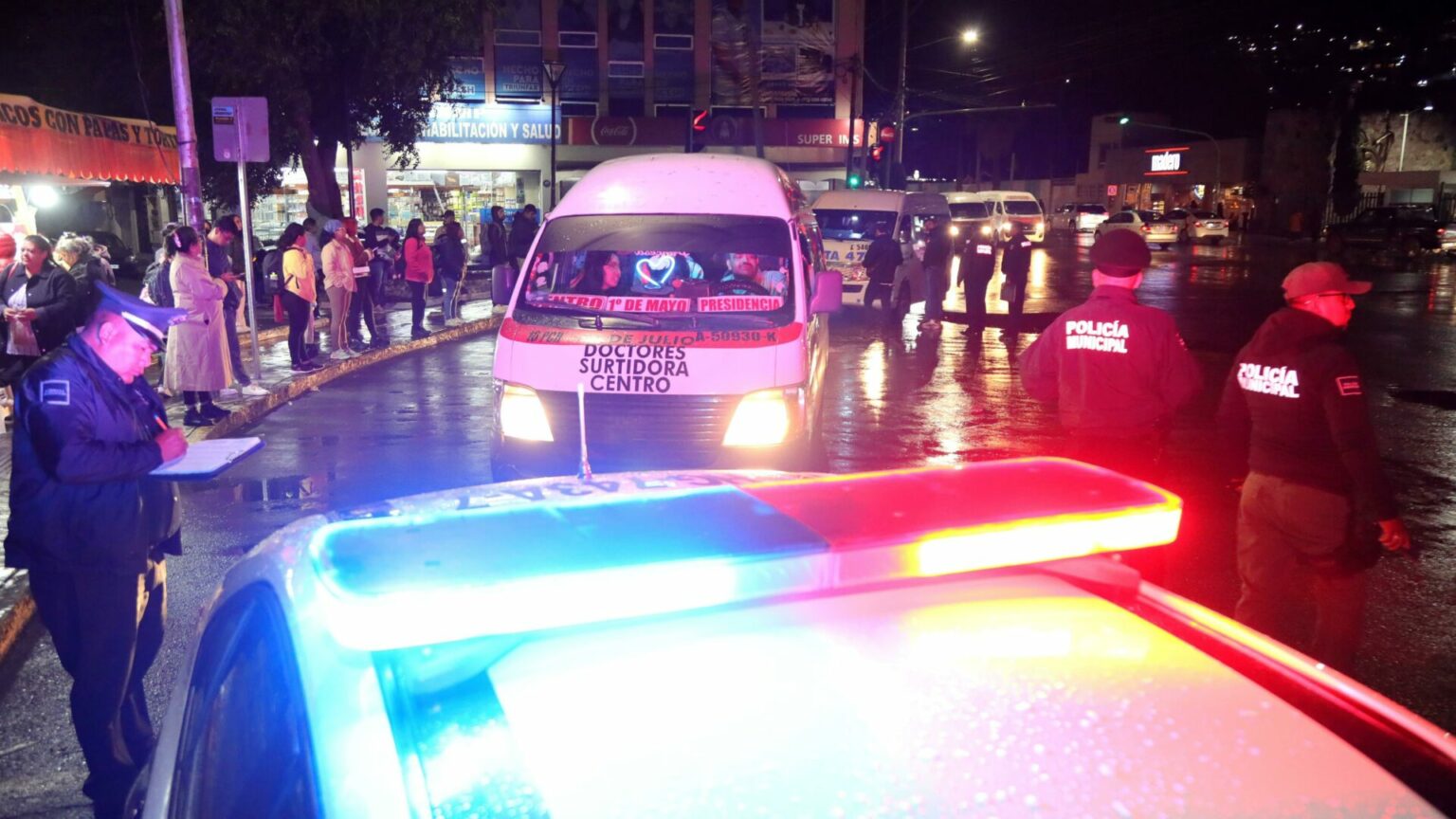 Acciones para reforzar la seguridad en el transporte público