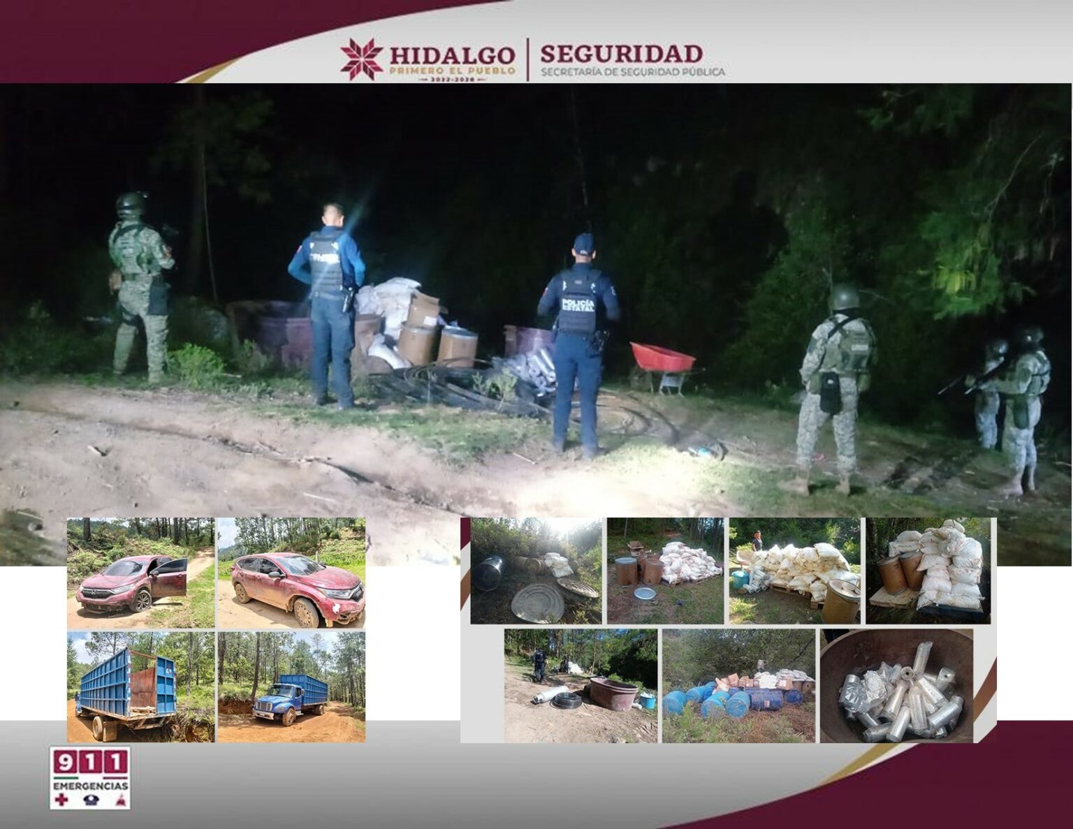 SSPH frustra instalación de un centro de fabricación de droga sintética