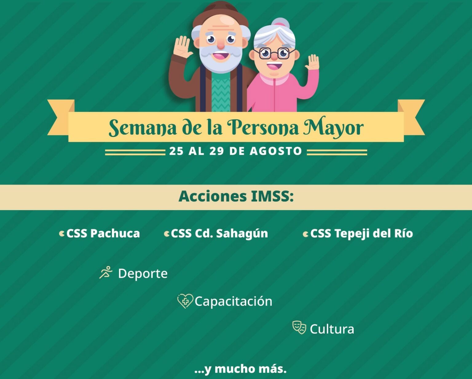 Semana de la Persona Mayor para promover un envejecimiento activo y saludable