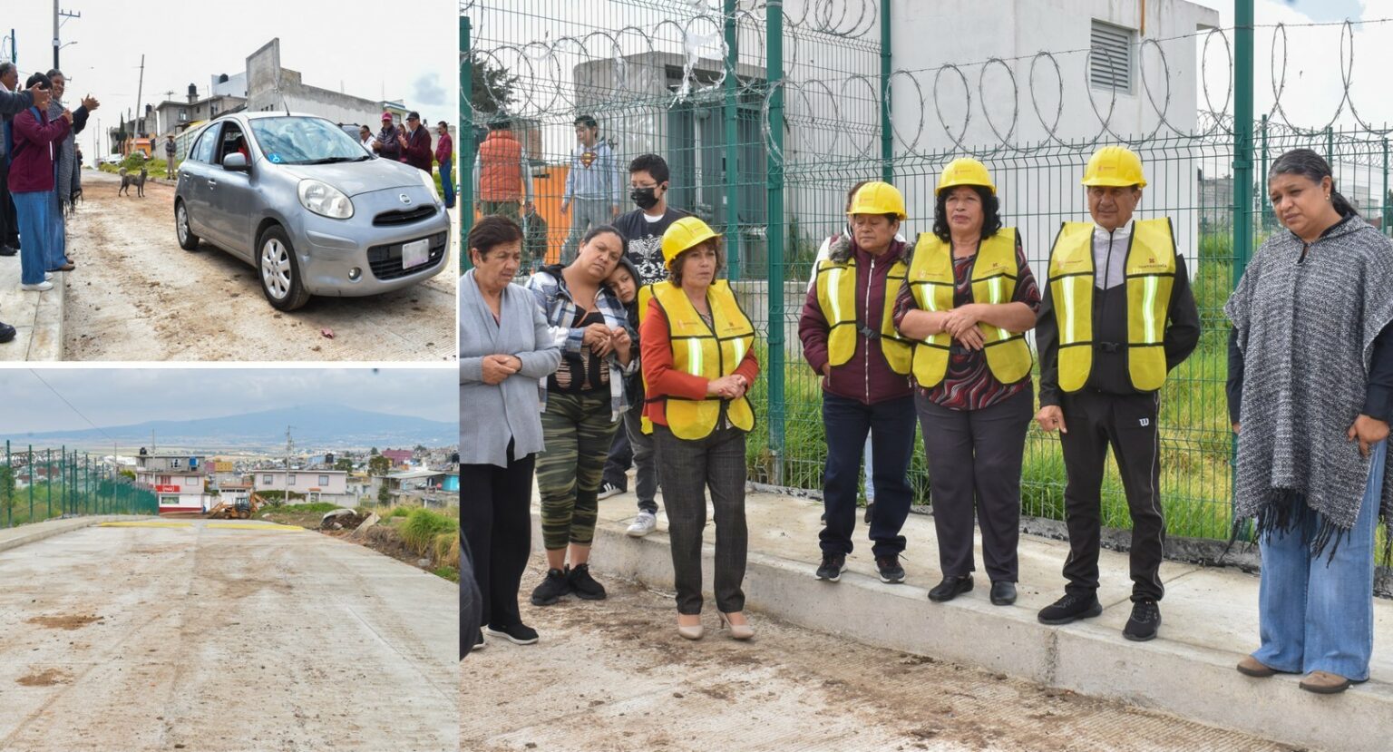 Inauguran pavimentación en colonia San Miguel del Arco