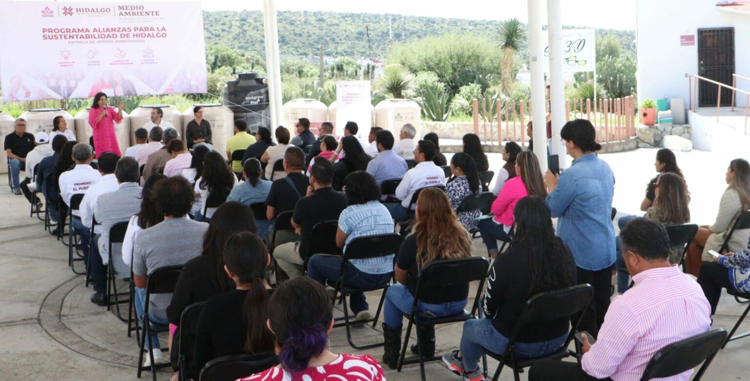 Entrega de Soluciones Integrales del programa “Alianzas para la Sustentabilidad de Hidalgo”