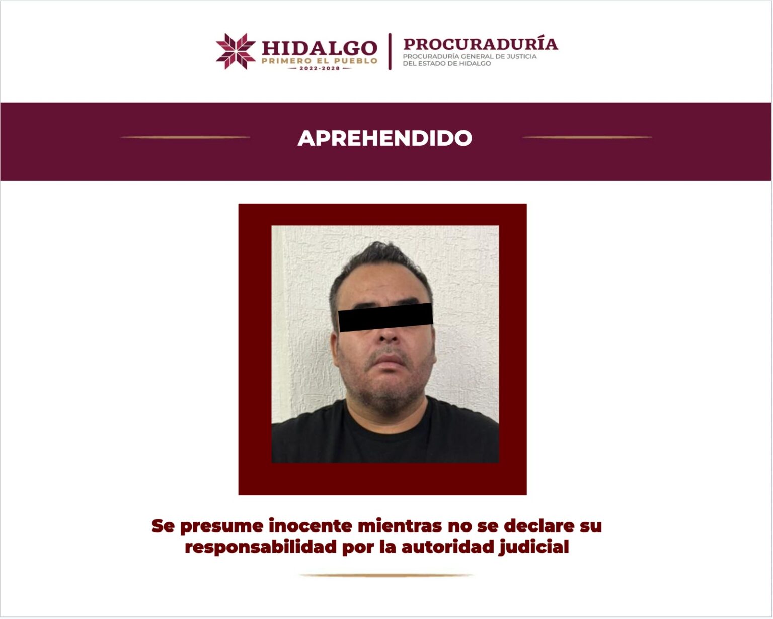 Capturado probable asesino de un policía