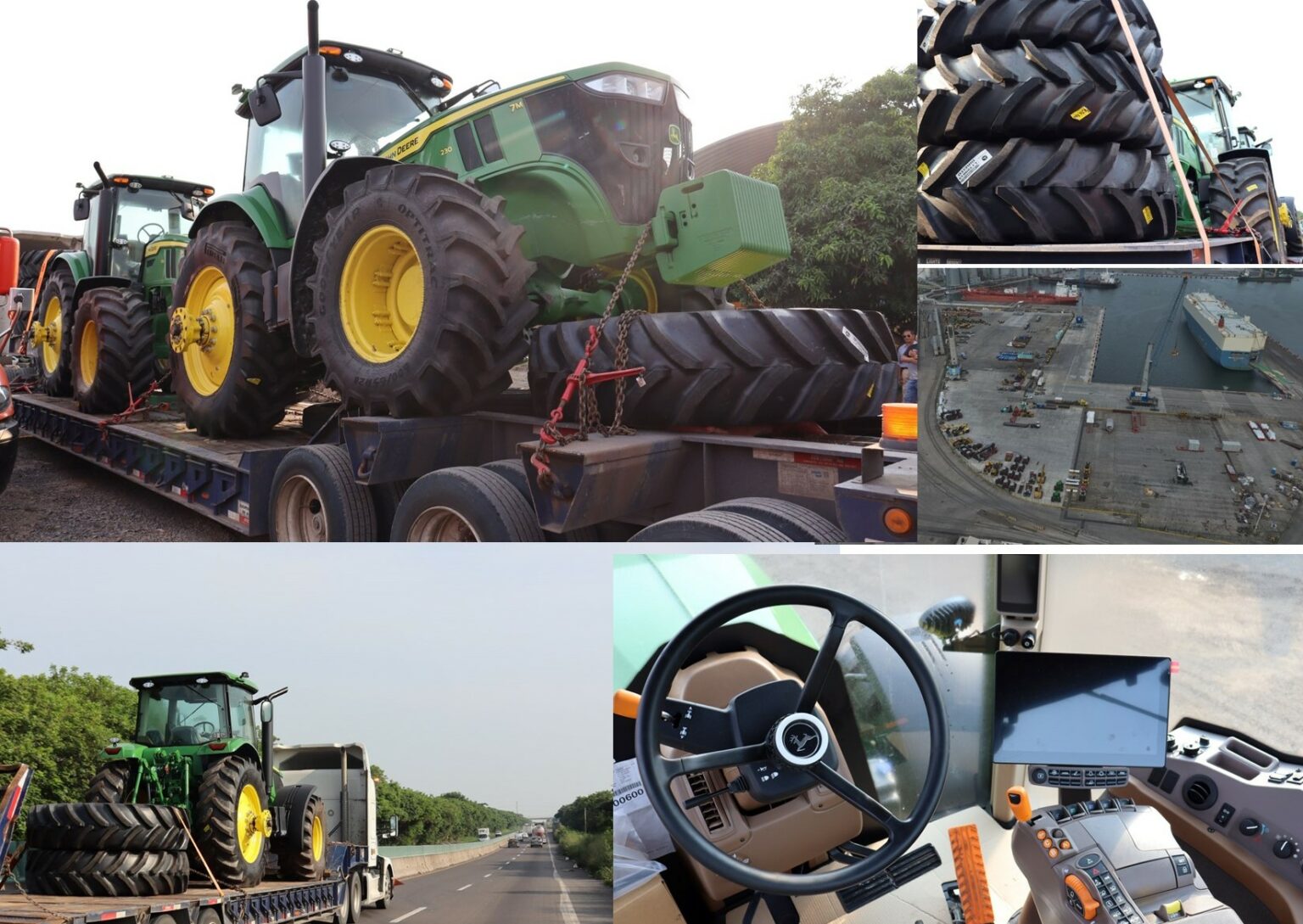 Maquinaria para trabajos del Plan Nacional de Tecnificación del Campo en Hidalgo