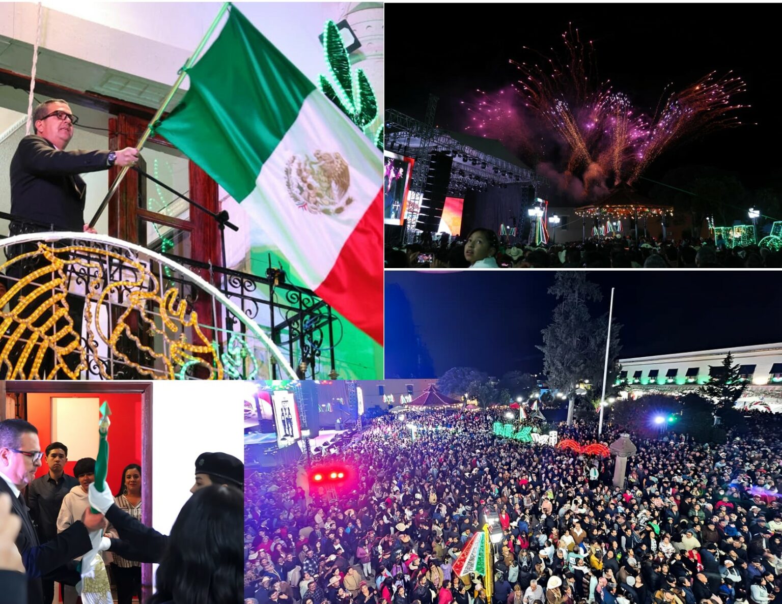 Celebran el Grito de Independencia en Zempoala