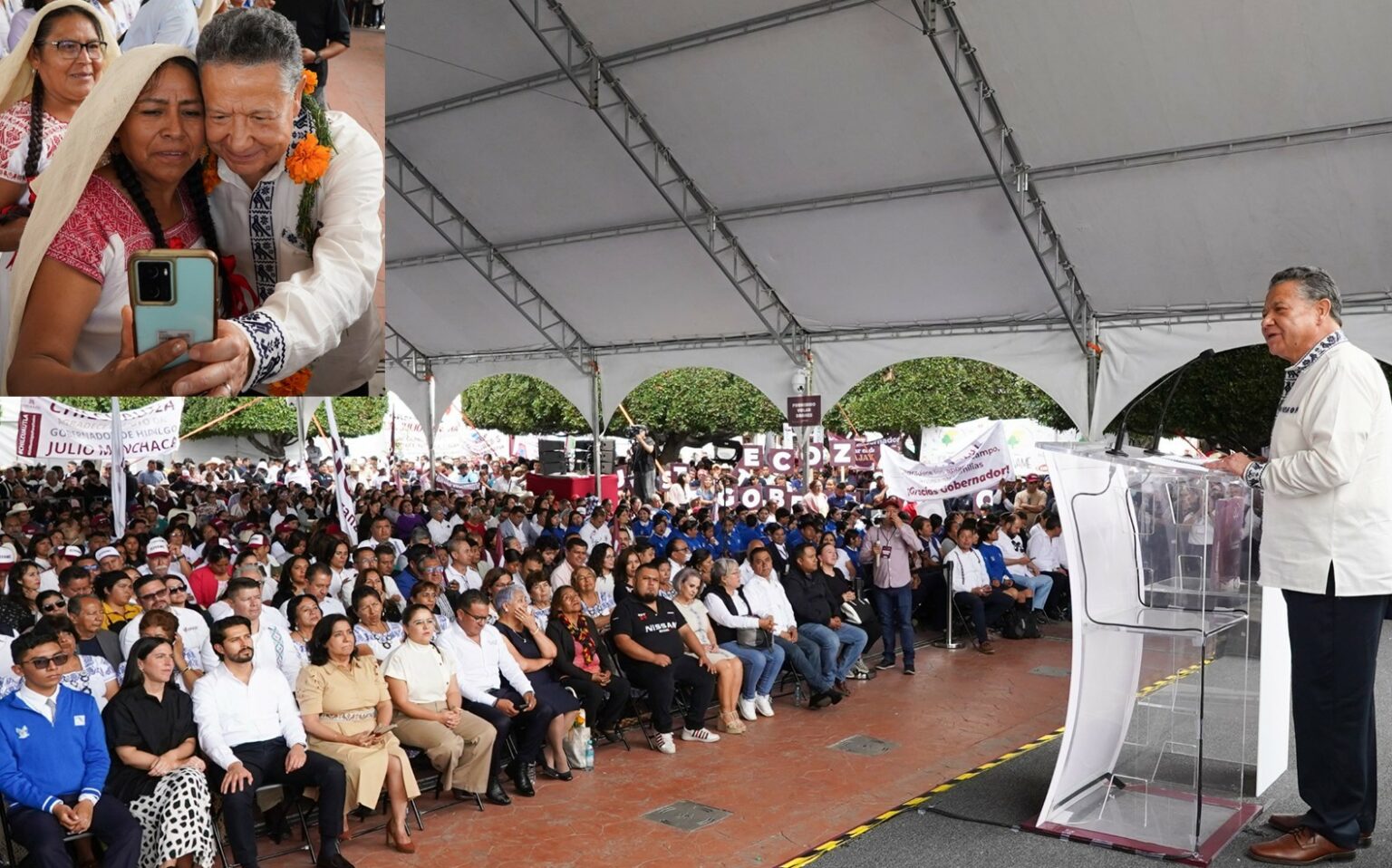 Hidalgo se encamina hacia un bienestar compartido: Julio Menchaca