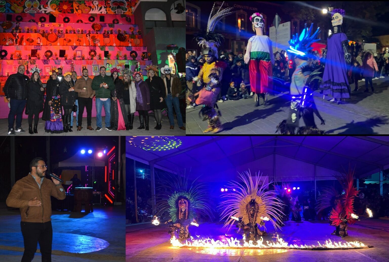 Alfredo Quiroz da vida al “Pueblo Calavera” en Tepeapulco