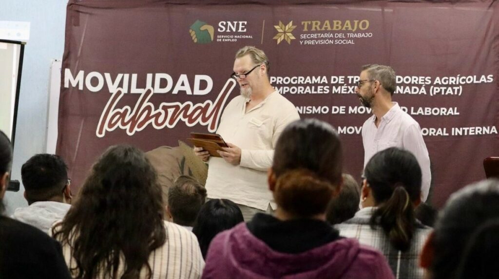 Grupo de hidalguenses seleccionados para trabajar en Alemania