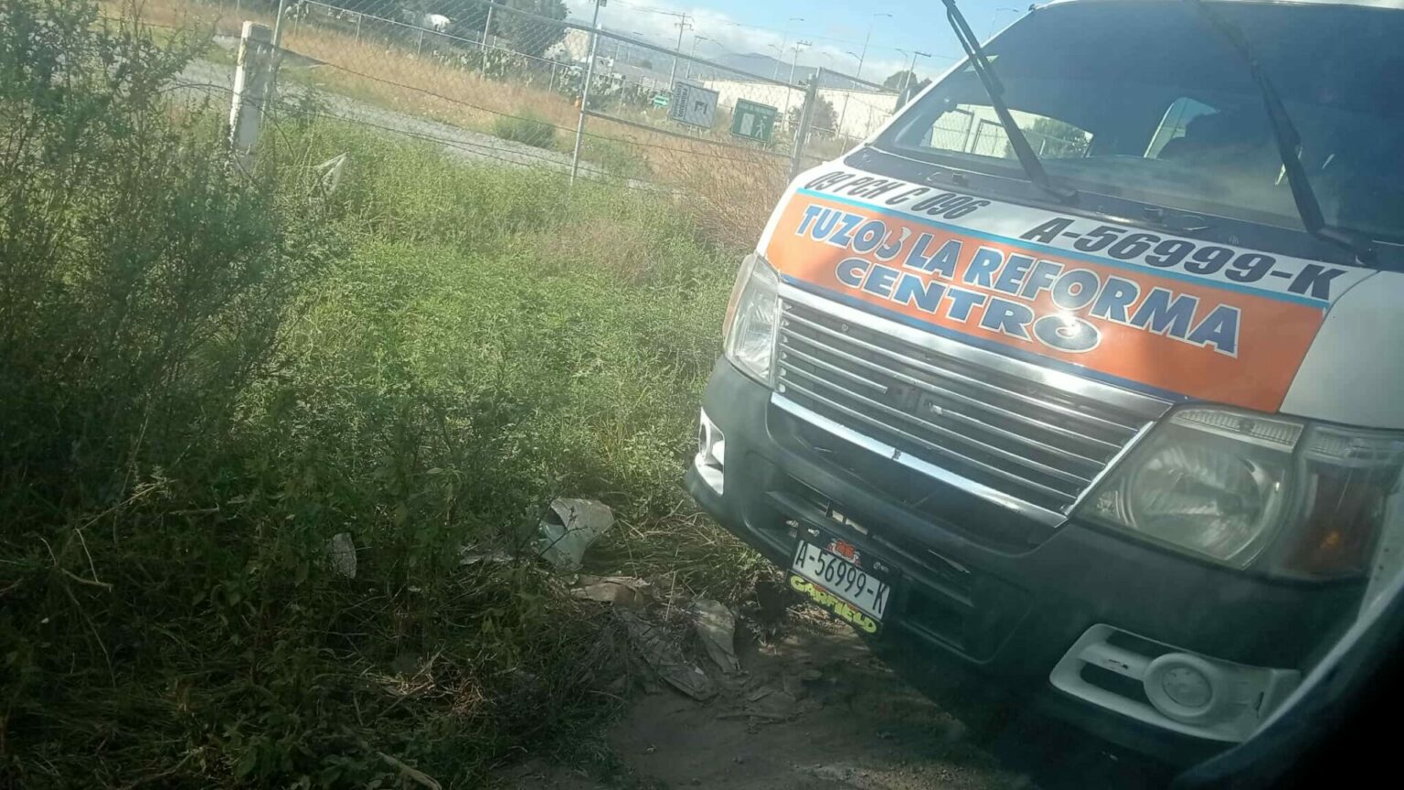 Cafres al volante en ruta Pachuca-Pachuquilla