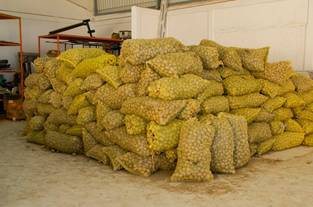 Productor hidalguense dona su cosecha de papas a familias afectadas