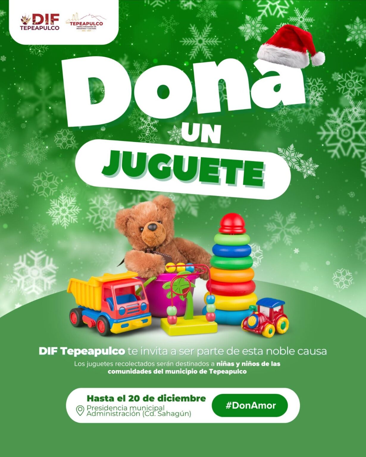 Campaña para donación de juguetes