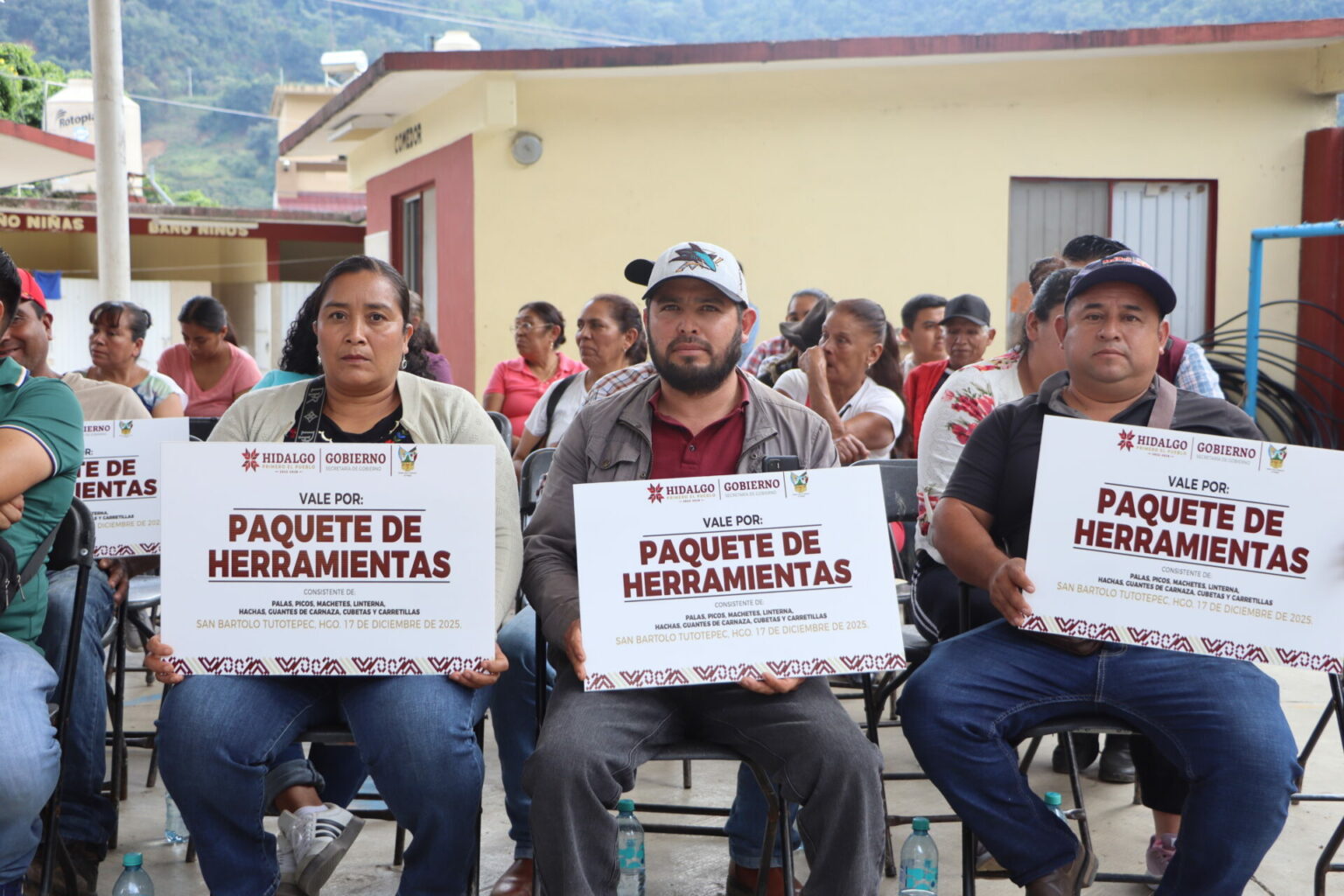 Apoyos a más de 45 comunidades afectadas por la vaguada monzónica