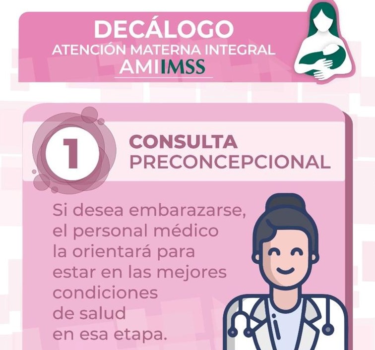 Refuerza IMSS Hidalgo orientación para planeación responsable del embarazo