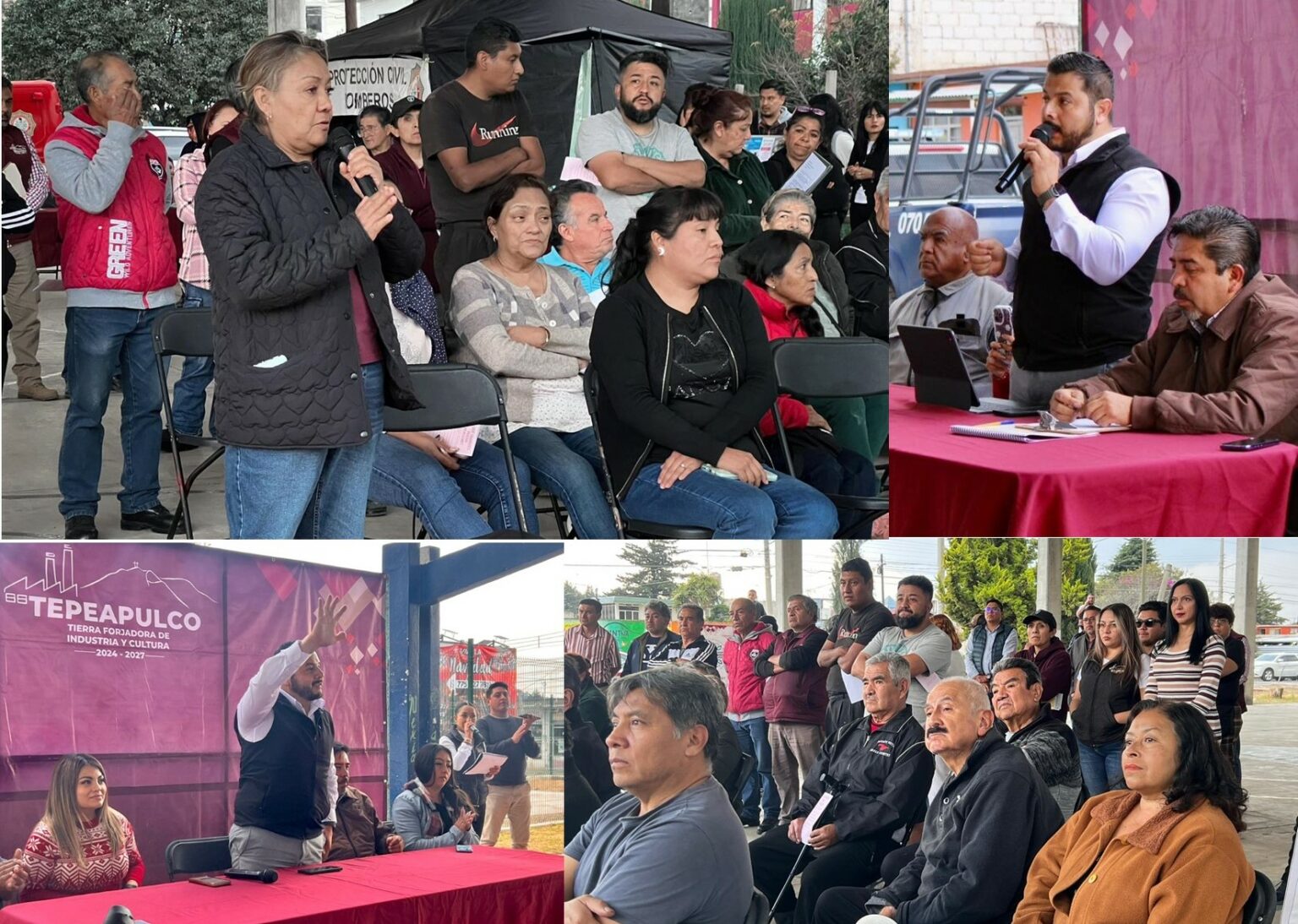 Día del Pueblo en Tepeapulco: el gobierno recorre colonias y convierte la escucha en acción