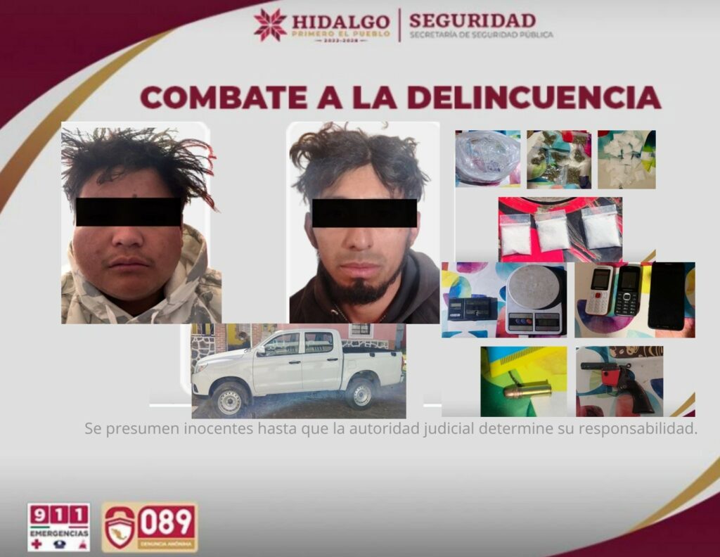SSPH desarticula punto de venta de droga en Singuilucan
